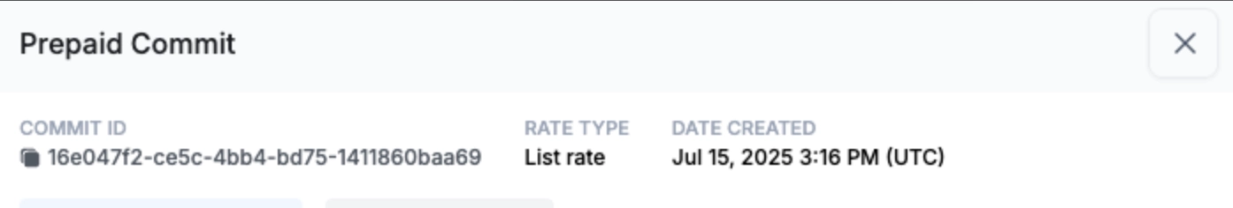 Commit Metadata