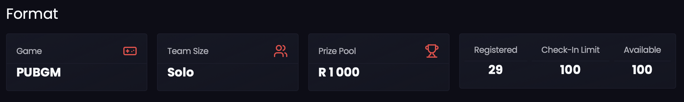 Finance Prize Pools