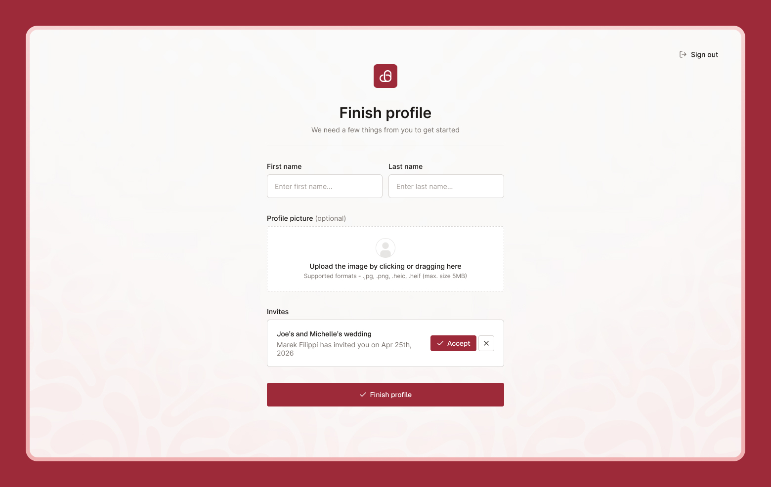 03 Finish Profile
