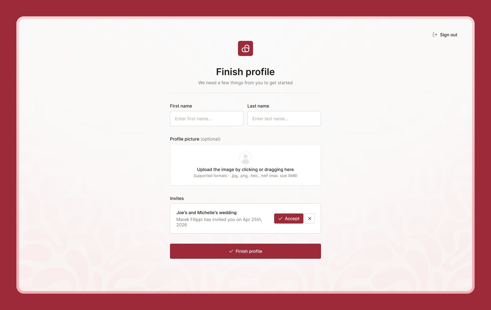 03 Finish Profile