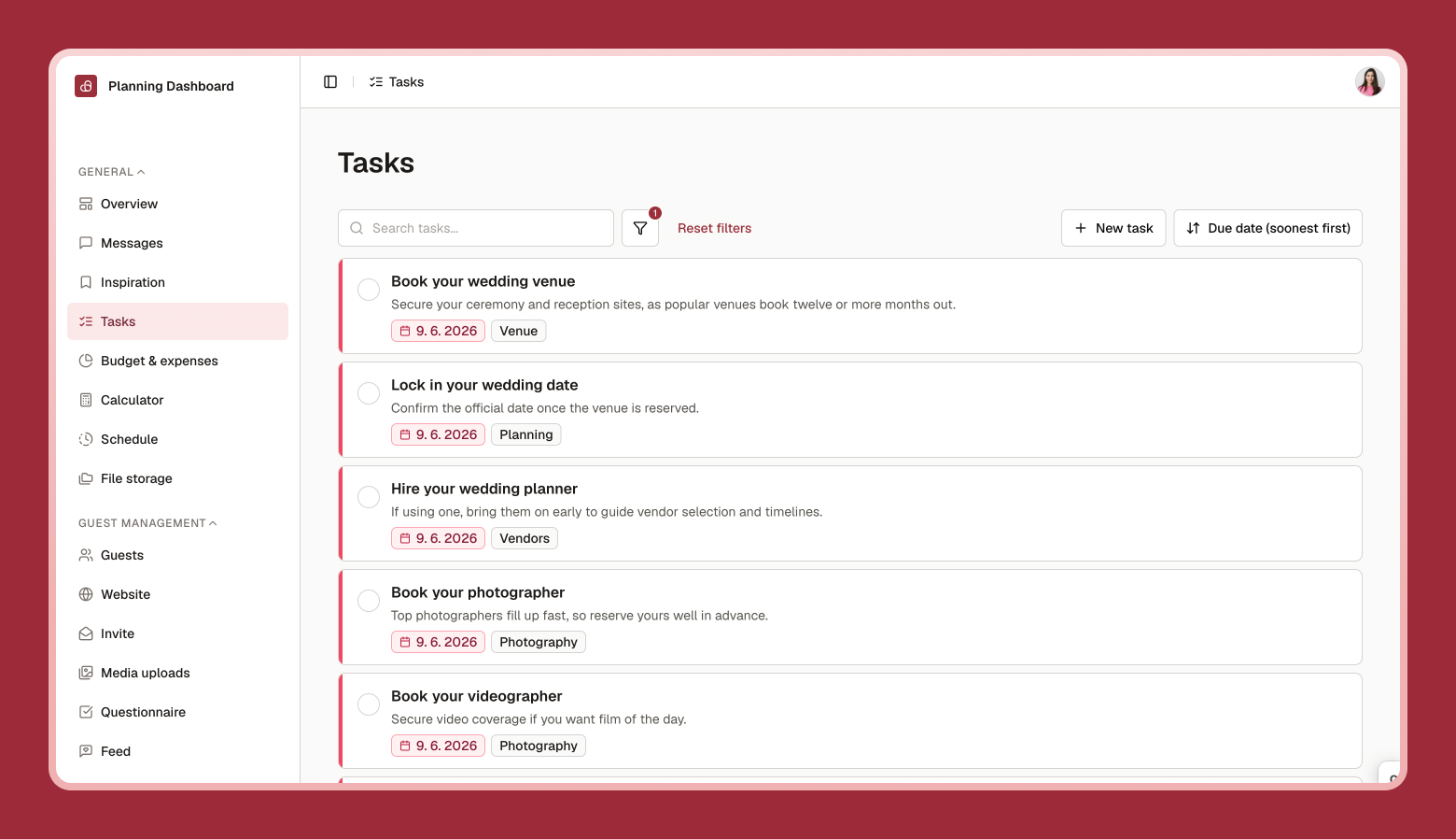 14 Tasks