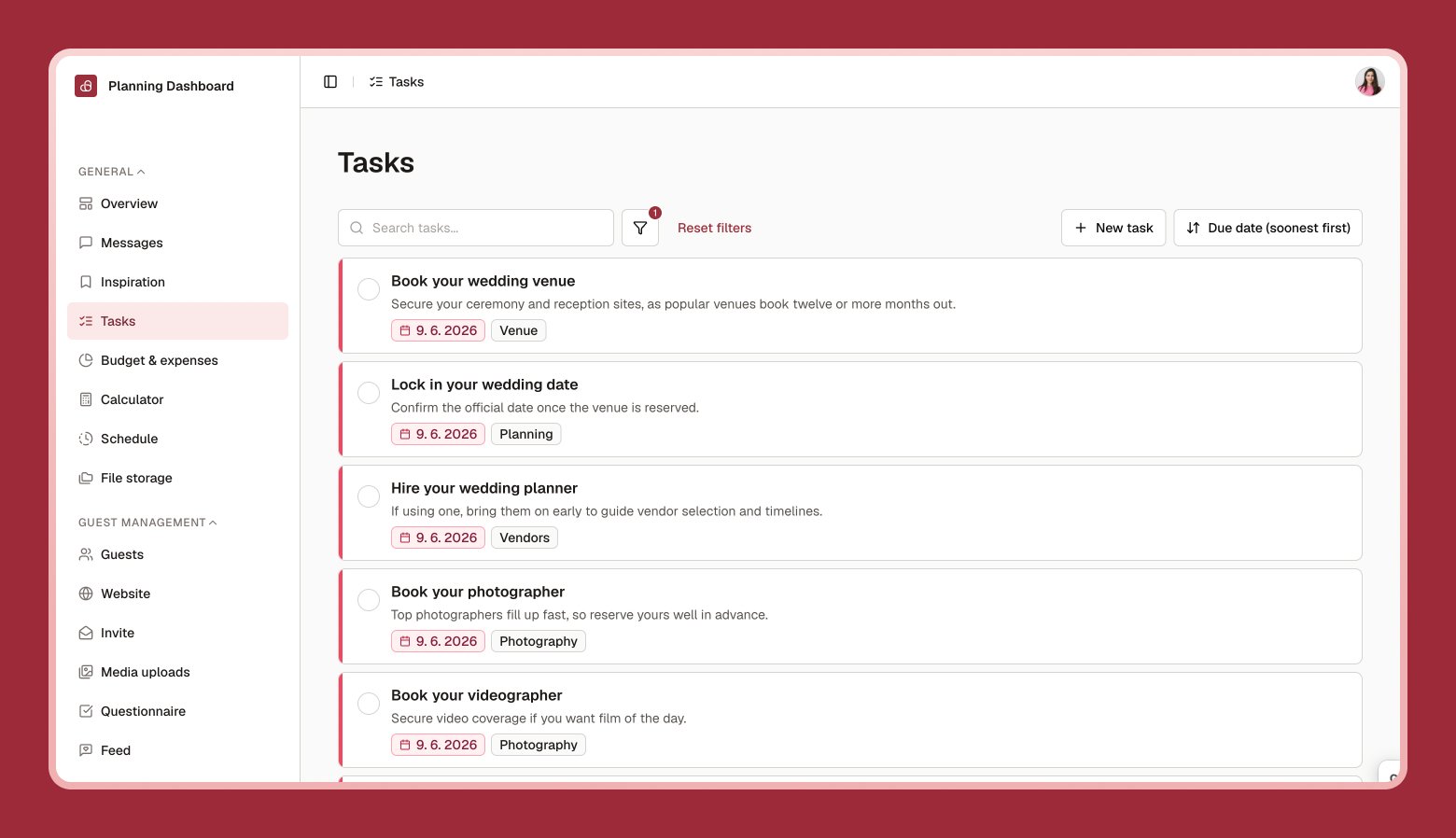 14 Tasks