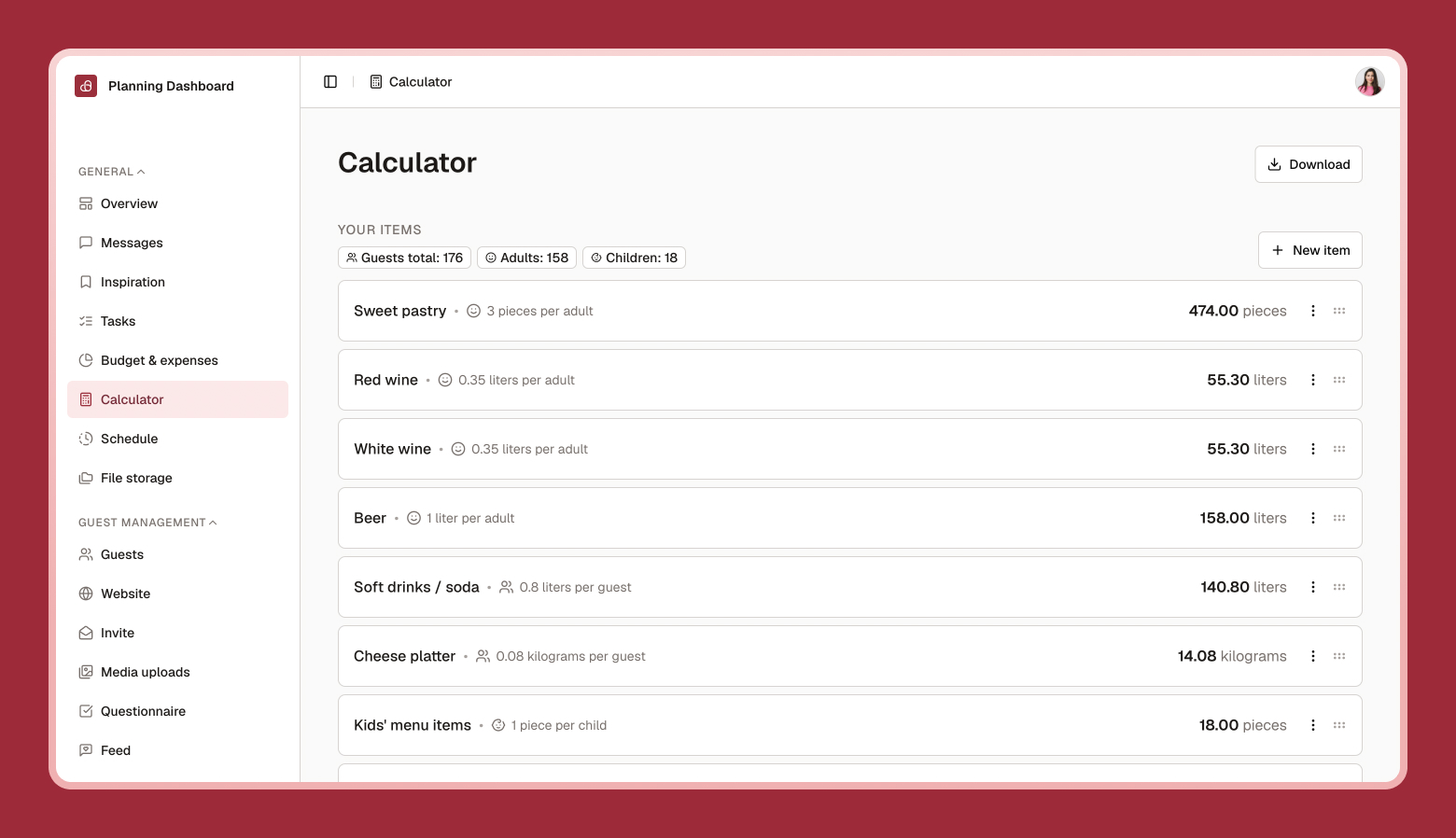 18 Calculator