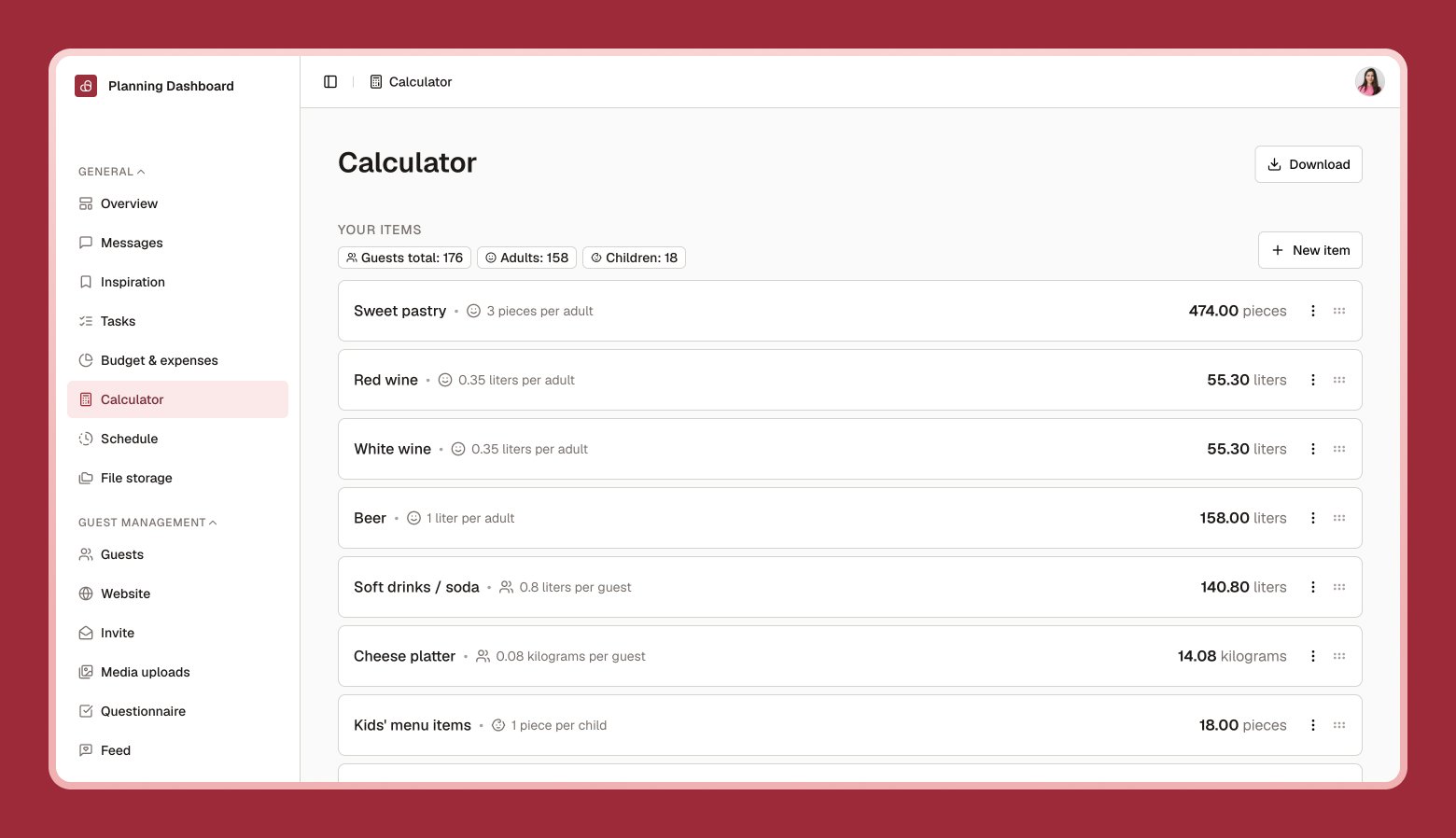 18 Calculator