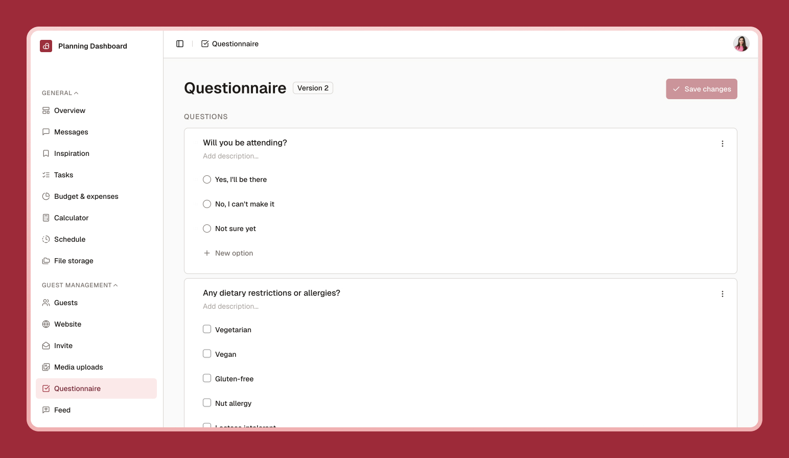 25 Questionnaire