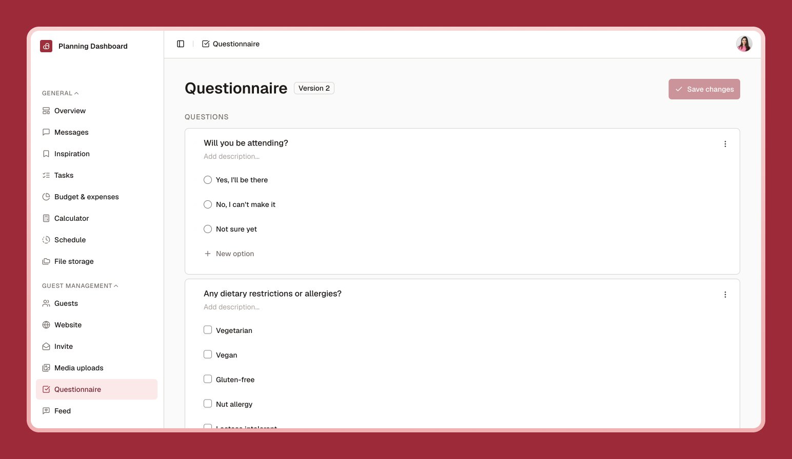 25 Questionnaire