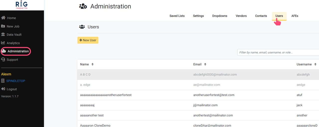 Add A New User for your Organization