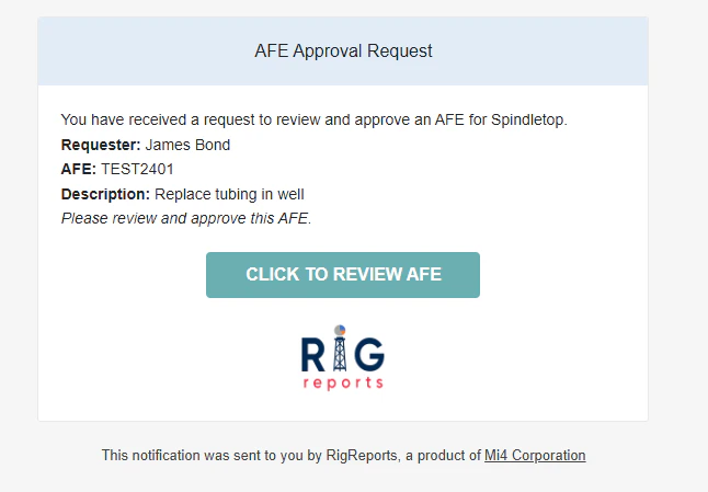 The Approver can now respond