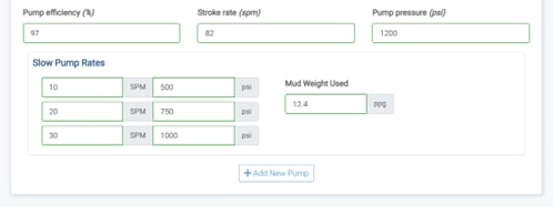 Slow Pump Rate - Details