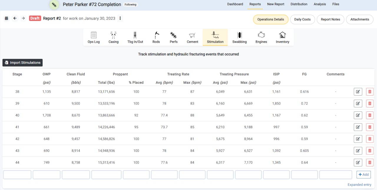 New Stim Entry Options and Import