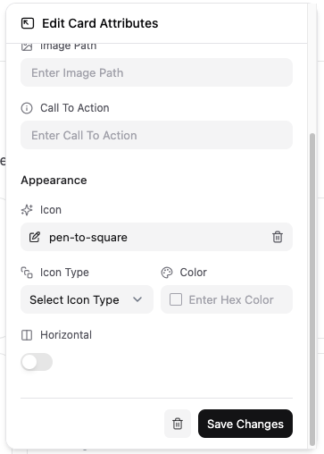 Icon Popover