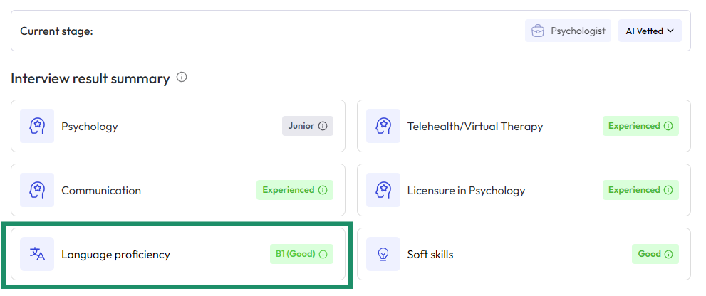 Language Proficiency