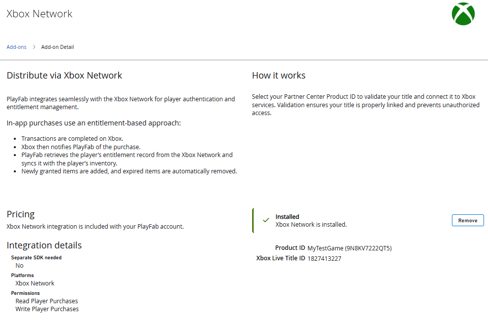 Install XBOX Add-On