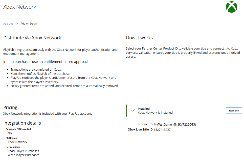 Install XBOX Add-On