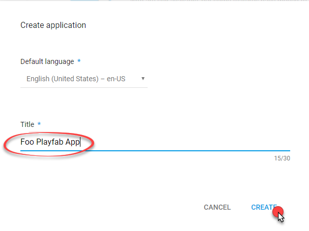 Google Play - Crear aplicación
