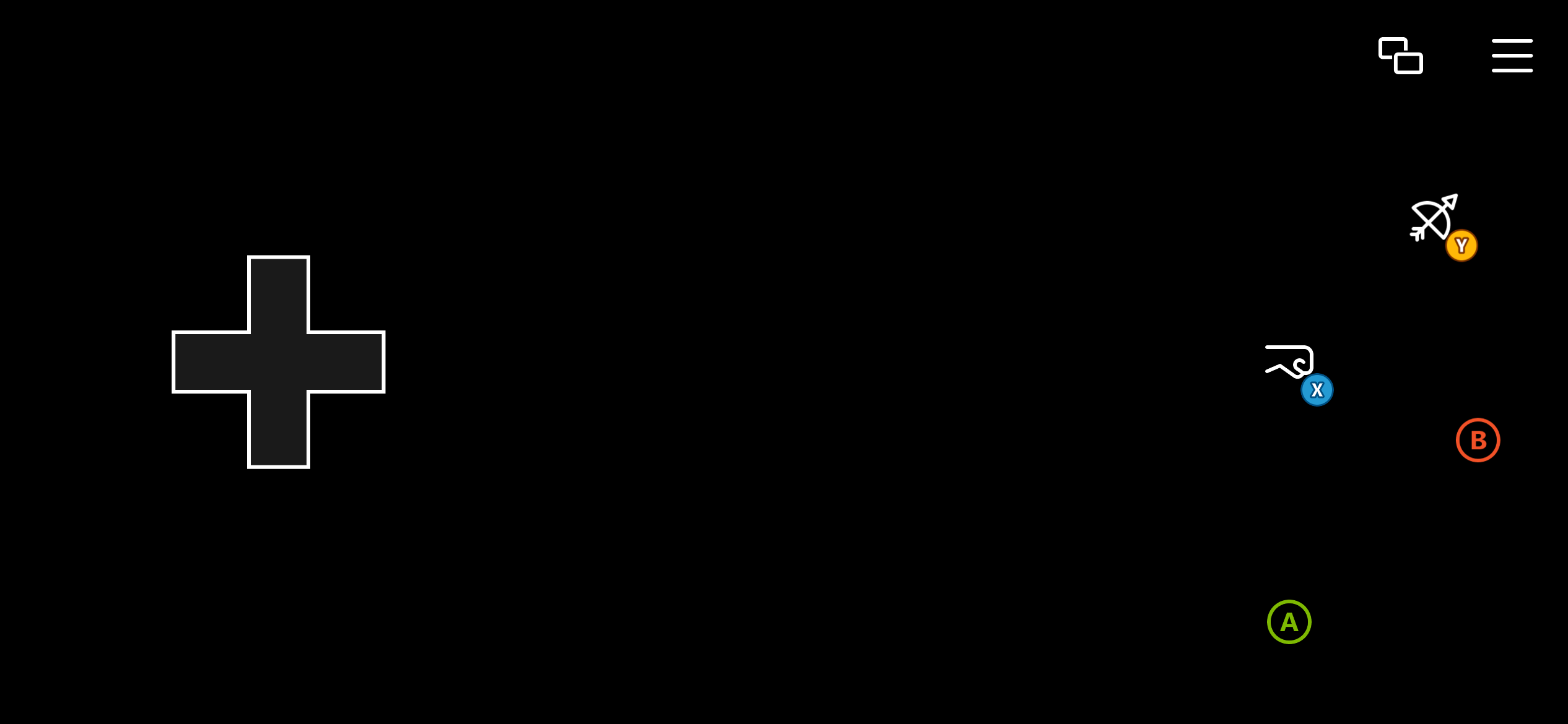 Captura de pantalla de la plantilla Platformer "Basic" de la herramienta de línea de comandos del kit de adaptación táctil