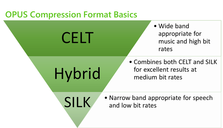 Screenshot of Opus Compression format basics