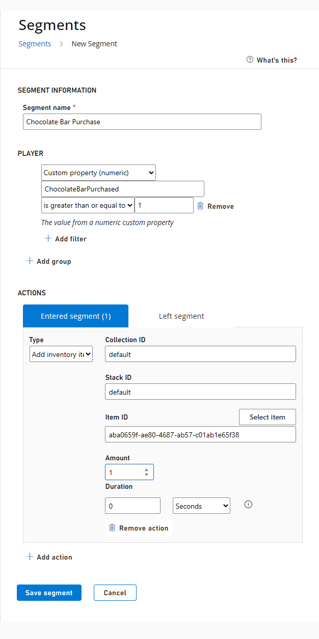 카탈로그 구매 세그먼트 구성