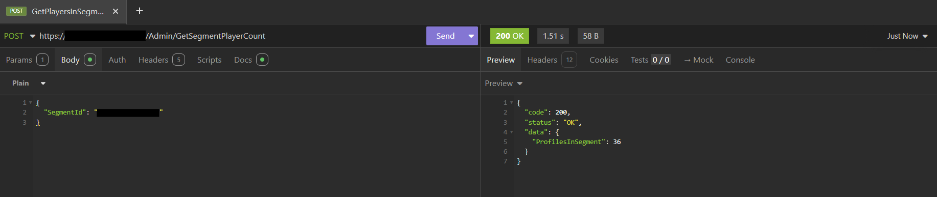 Get Segment Player Count