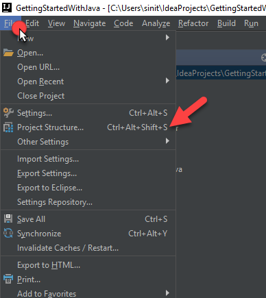Intellij - 클래스패스에 jar 파일 추가