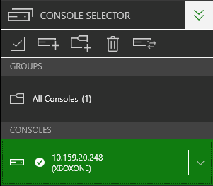 添加到 Console Selector 的主机 IP 地址