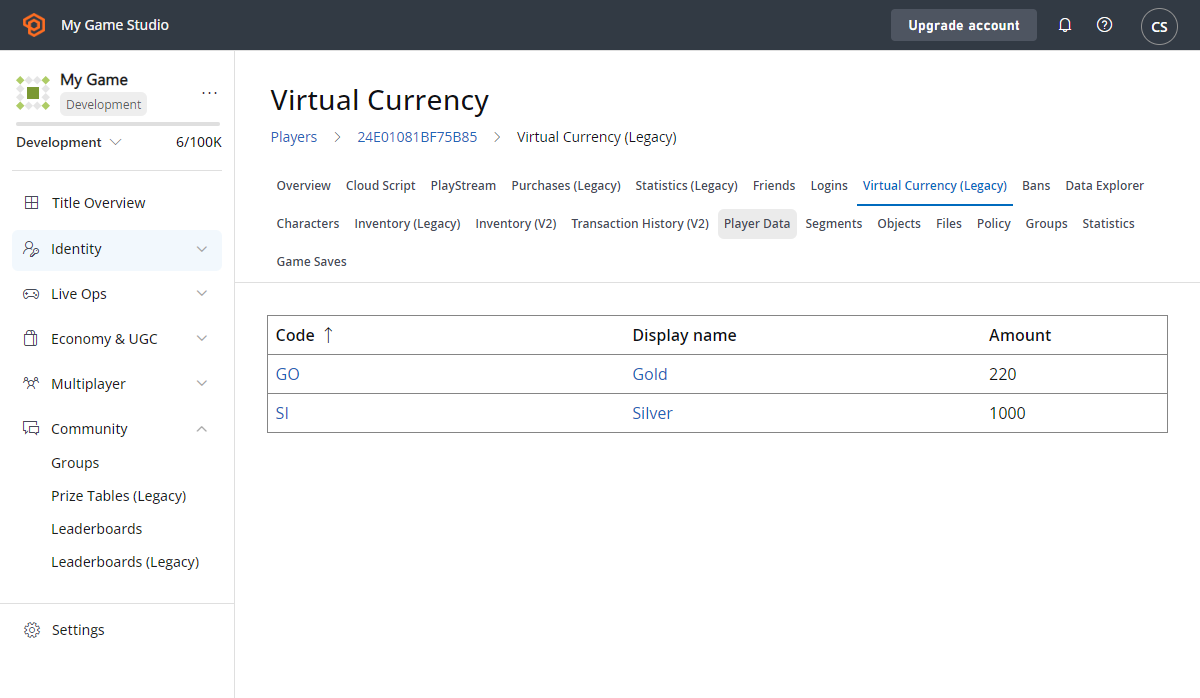 Modify Currency