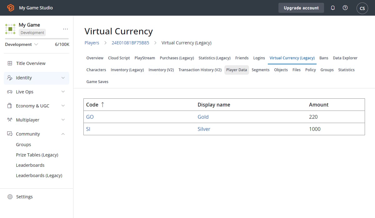 Modify Currency