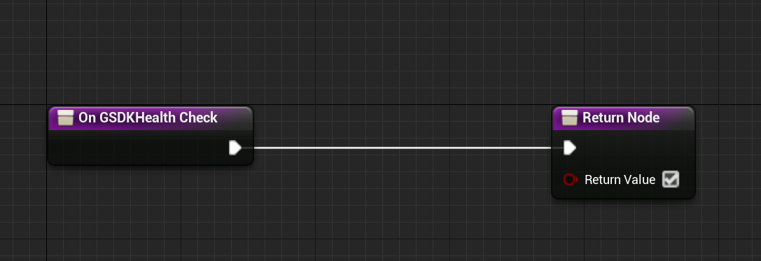 Función de comprobación de estado del GSDK de PlayFab