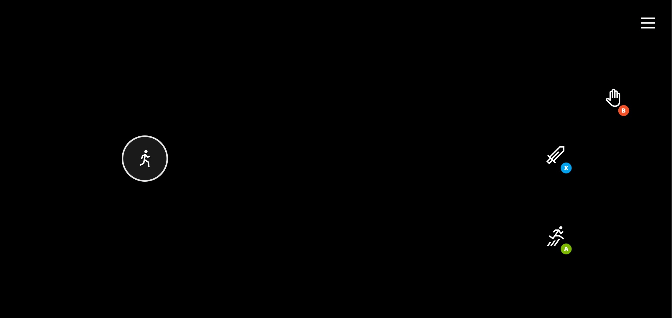 Simple layout for 2D platformer game