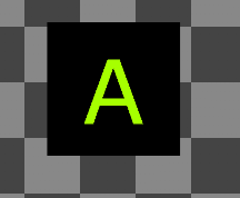Touch layout with custom assets and high contrast mode enabled