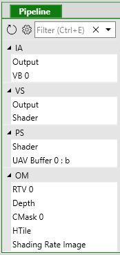 Liste des ressources de PIX pour VS Output