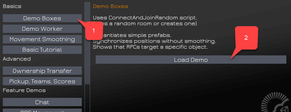 Load demo