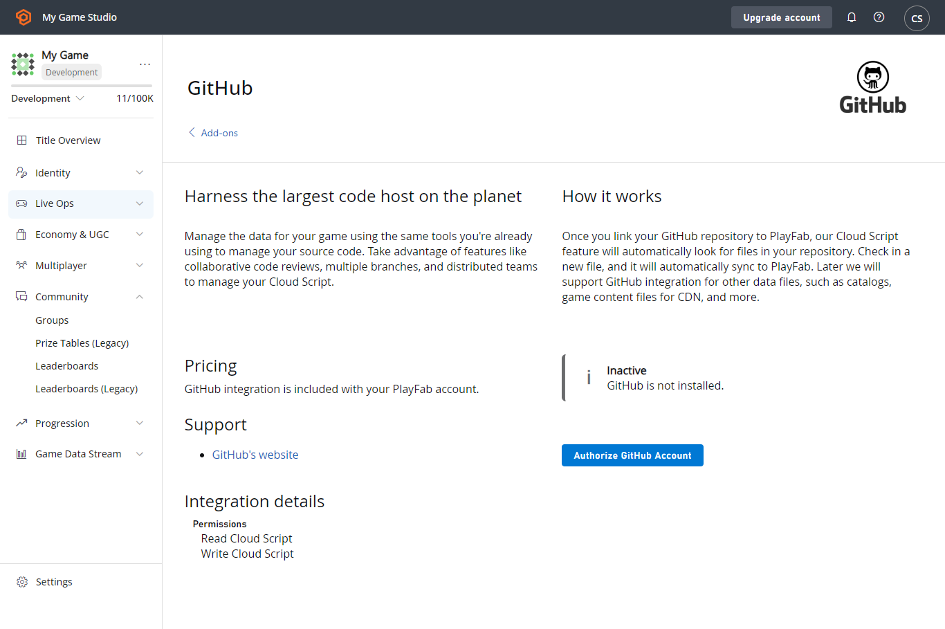 Game Manager - Addons - GitHub