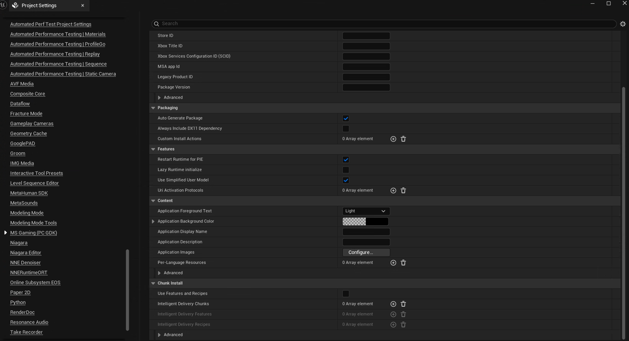 Configuración del proyecto de los complementos del GDK, parte 2.