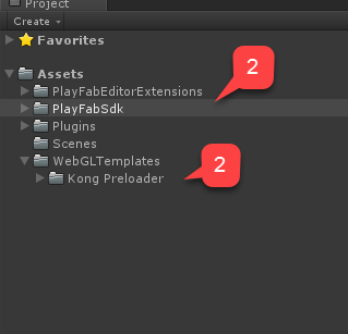 Carpeta Assets/WebGL Templates de Unity
