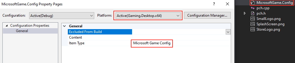 Adición del tipo de elemento MGCCompile al proyecto