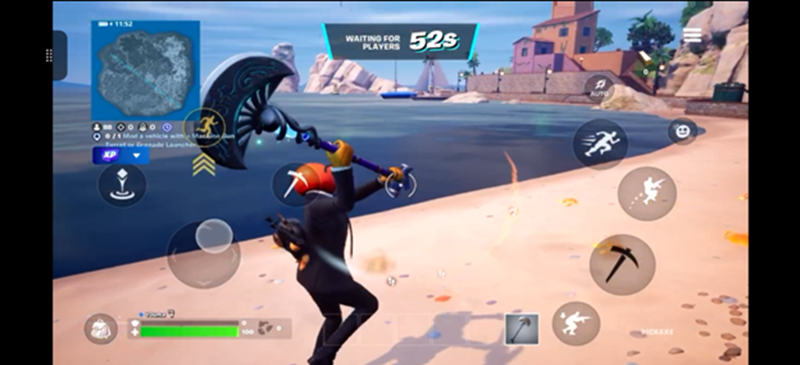Fortnite 触控游戏截图