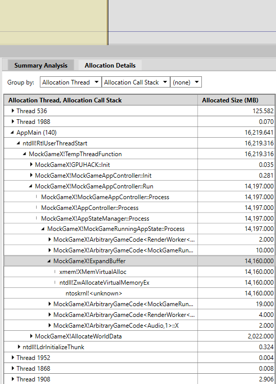 顯示 Summary Analysis 索引標籤中樞紐分析表的螢幕擷取畫面