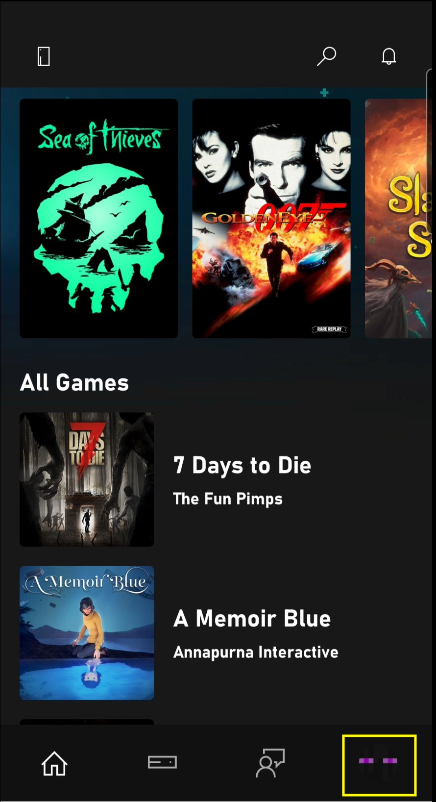 Enabling high contrast mode on the android CTA step 1