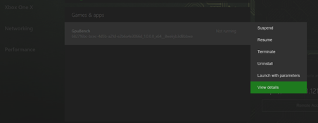 A screenshot of the View context menu