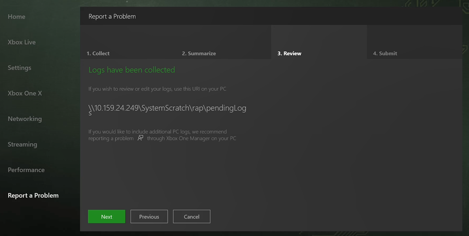 A screenshot of Dev Home that shows the Review tab