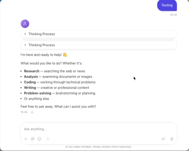 Emoji picker and emoji usage in chat messages