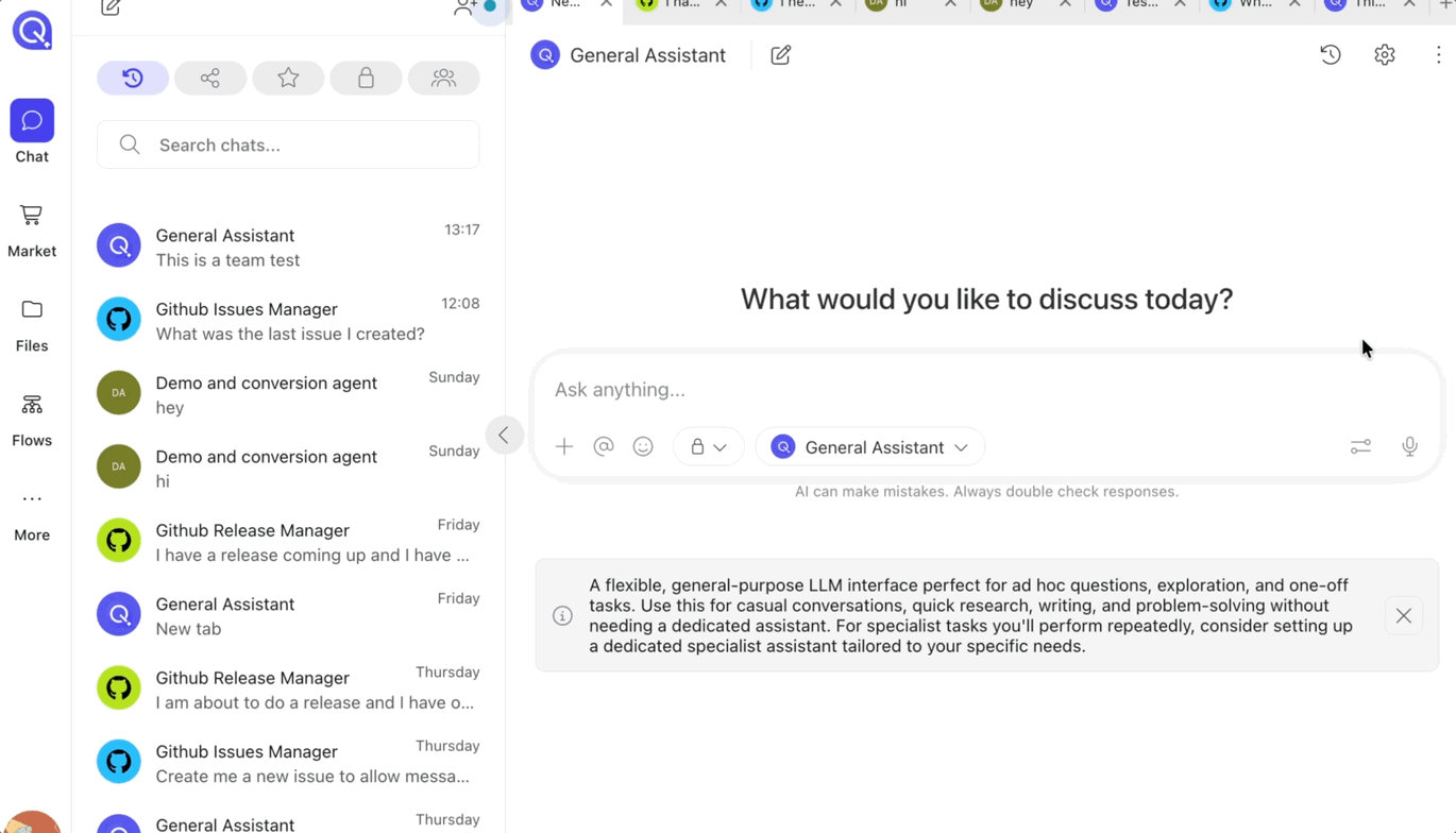voice-to-text input in the chat box on a compatible device