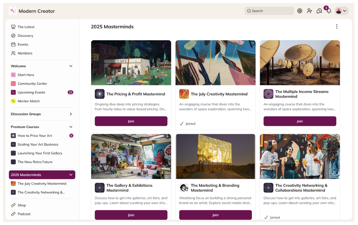 How Do I Create and Manage My Collections? - Mighty Networks Developer