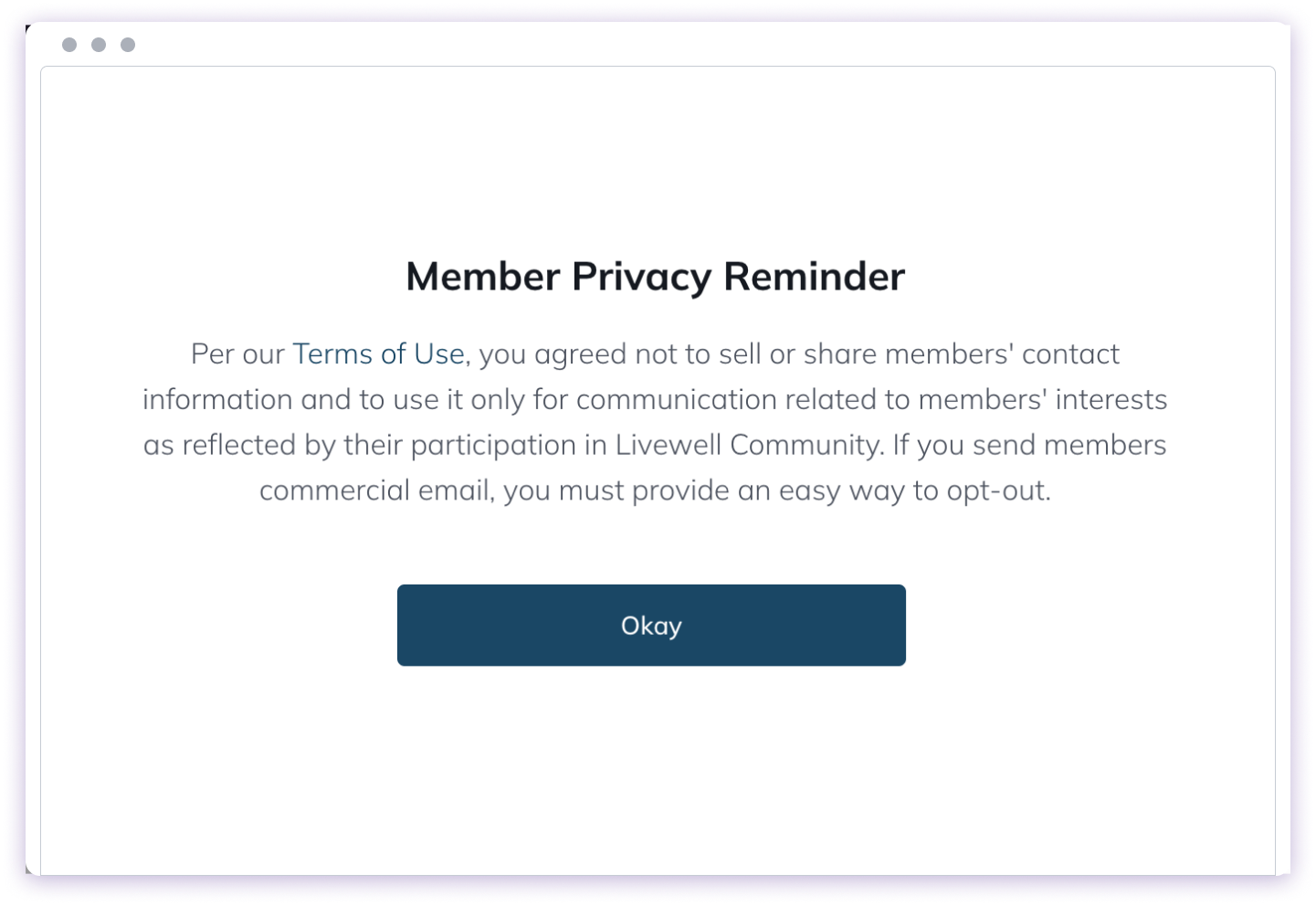 Space activity indicators