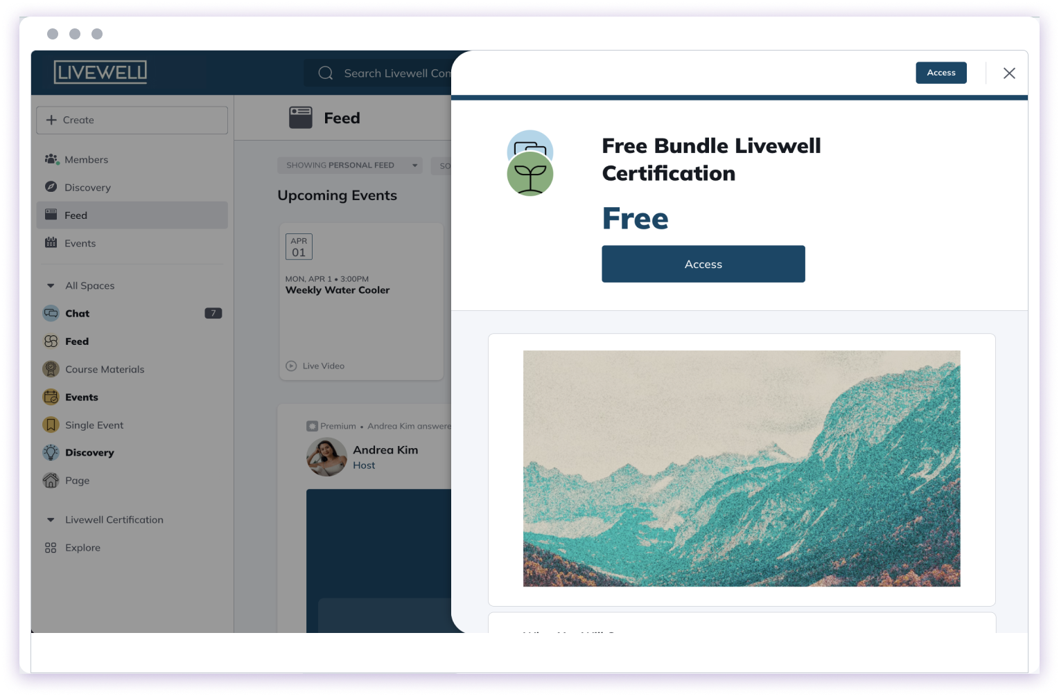 Free Plan Screenshot