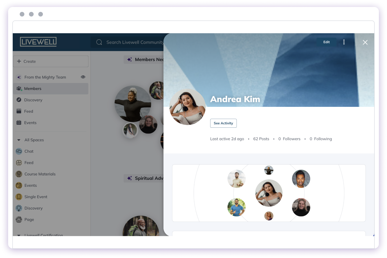 People Explorer profile view