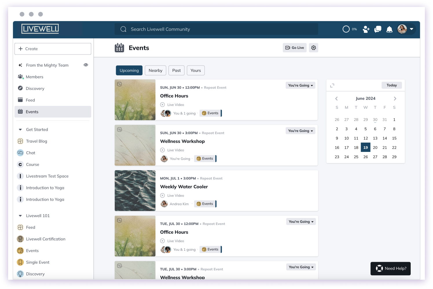 Feed introduction posts
