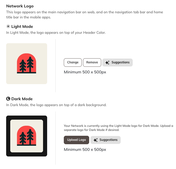 Primary image or video settings