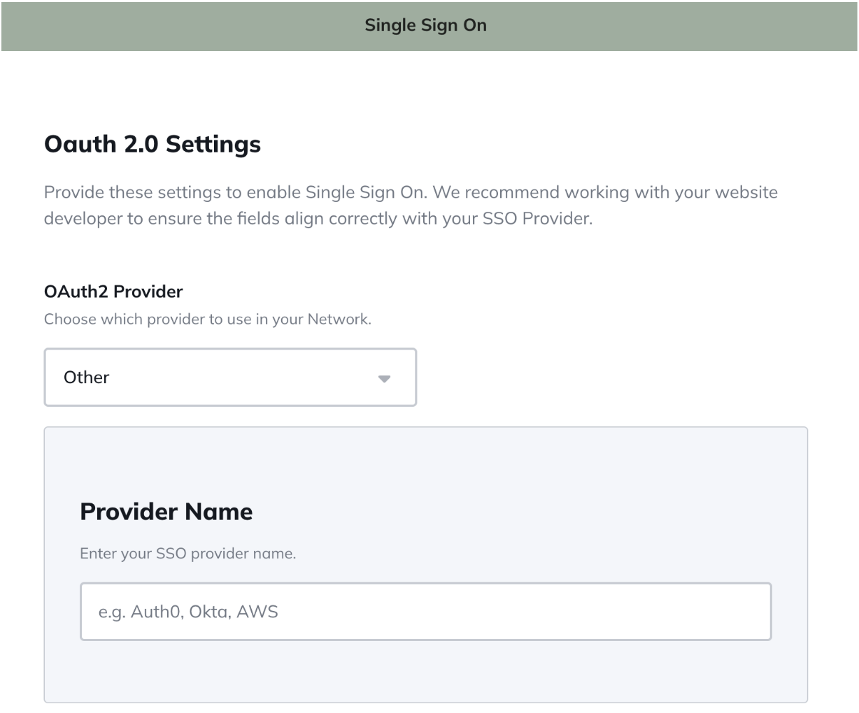 SSO Implementation Guide - Mighty Networks Developer